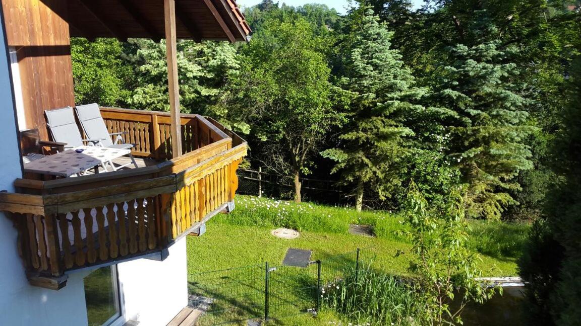 Ferienhaus "Am Schleifenbach" Saalfeld Saale Dış mekan fotoğraf