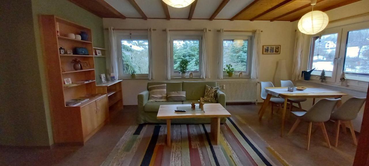 Ferienhaus "Am Schleifenbach" Saalfeld Saale Dış mekan fotoğraf