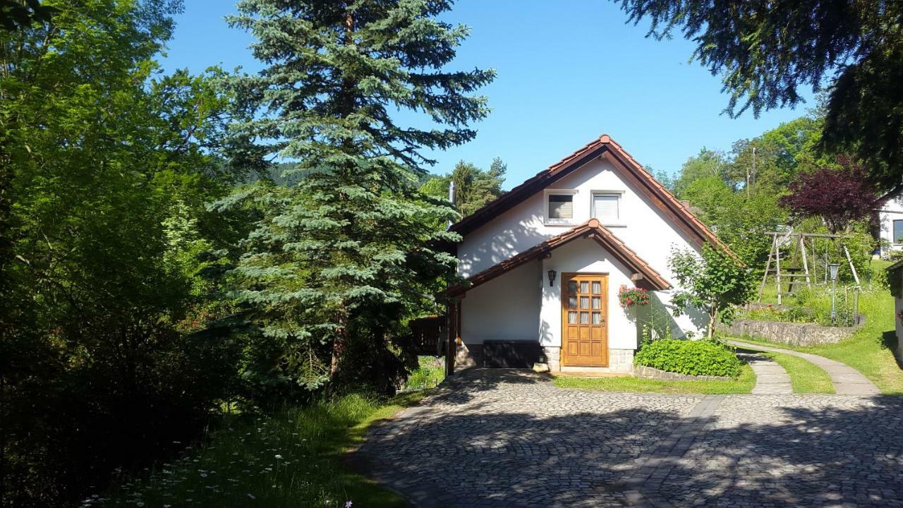 Ferienhaus "Am Schleifenbach" Saalfeld Saale Dış mekan fotoğraf